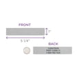 thumbnail image 4 of Carstens - Silver 1.5-4 Inch Binder Spine Insert Cards, 5.25 x 1 Inch, Roll of 200 (1696 Series) - Ideal for 1.5-4 Inch Spine Insert Adhesive Pockets, 4 of 5