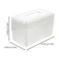 thumbnail image 2 of GOOHOCHY Multi-Use Memo Note Holder with Paper Clip Organizer, Desk Memo Pad Dispenser for Office and Home Use, 2 of 8