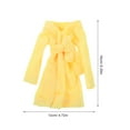 thumbnail image 4 of AURARMLET Plush Doll Robe Babydoll Nightwear Sleep Suit - Soft Sleepwear Clothes Bathrobe Costume for Playtime and Dress-Up Accessories, 4 of 6