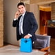 thumbnail image 4 of Paquete 35 piezas Lonchera con interior metalizado enrollable azul 22 x 26.5 x 13, 4 of 5