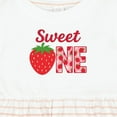 thumbnail image 4 of Inktastic Sweet One Strawberry Birthday Girls Baby Dress, 4 of 5