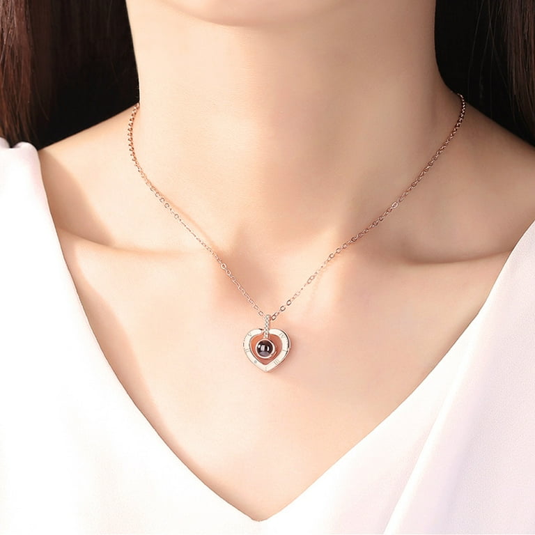 I love you necklace walmart sale