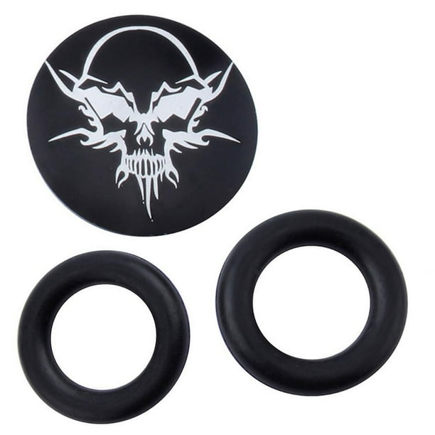 Gecorid Bike Crank Caps Crankset Bicycle Crankset Covers Aluminum Alloy