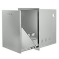 thumbnail image 1 of VEVOR Tiroir de Réservoir de Propane pour Cuisine Extérieure 16l X 22h X 16p Pouces Tiroir de Propane pour BBQ avec Poignée Tiroir de Réservoir de Propane en Acier Inoxydable pour Cuisine Extérieure, 1 of 9