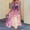 Pink, variant on Odbmxy Sleeveless Sun Dresses Women Tank Midi Dresses for Women Plus Size Elegant Floral Loose Pink Vacation A-Line Dress