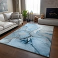 thumbnail image 6 of Addison Rugs Mayfield Washable Transitional Watercolors Blue Rectangle Rug, 5' x 7'6", 6 of 6