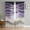 Purple, variant on ERUNPONLY Purple Wave Sheer Curtains 63 Inch Length 2 Panels Set, Coastal Ombre Ocean Grey Stripes Beach Sand Voile Window Treatment Curtains Sheers Drapes for Bedroom/Living Room/Kitchen 52x"63"x2
