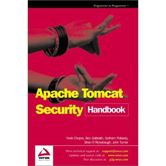 Pre-Owned Apache Tomcat Security Handbook (Paperback) 1861008309 9781861008305
