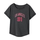 thumbnail image 3 of Camiseta para mujer de verano de moda suave disfraz cuello redondo camiseta para vacaciones camping trabajo L, 3 of 7