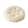 thumbnail image 3 of koolsoo Hanging Chair Cushion Thick Garden Pod Chair Mat for Office Living Room Home white, 3 of 8