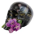 thumbnail image 6 of Ebros Paranormal Pentagram Colonial Witch Salem Map Skull Statue 7" Long, 6 of 8