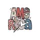 thumbnail image 2 of 1pc Women'S Fashion Casual Crew Neck T-Shirt with Fun Patriotic American Flag Print, Polyester Knit Fabric, Medium Stretch, All-Season Comfort Fit, 2 of 6