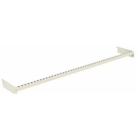 Lozier Store Fixtures Lozier Store Fixtures CDA9581SPA WHT 48 x 6 in. Sheppard Hook Crossbar Display, White - Pack Of 2 ()