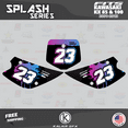 thumbnail image 4 of Kalair GFX Graphics Kit for Kawasaki KX100 (2001-2013) Splash Series, 4 of 5