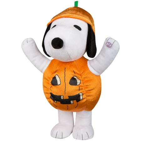 UPC: 0191245226734 | Gemmy Small Side Stepper Snoopy as Pumpkin Peanuts white