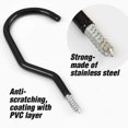 thumbnail image 4 of 10 Pack Standard Stainless Steel Bike Storage Hooks, 4 of 5