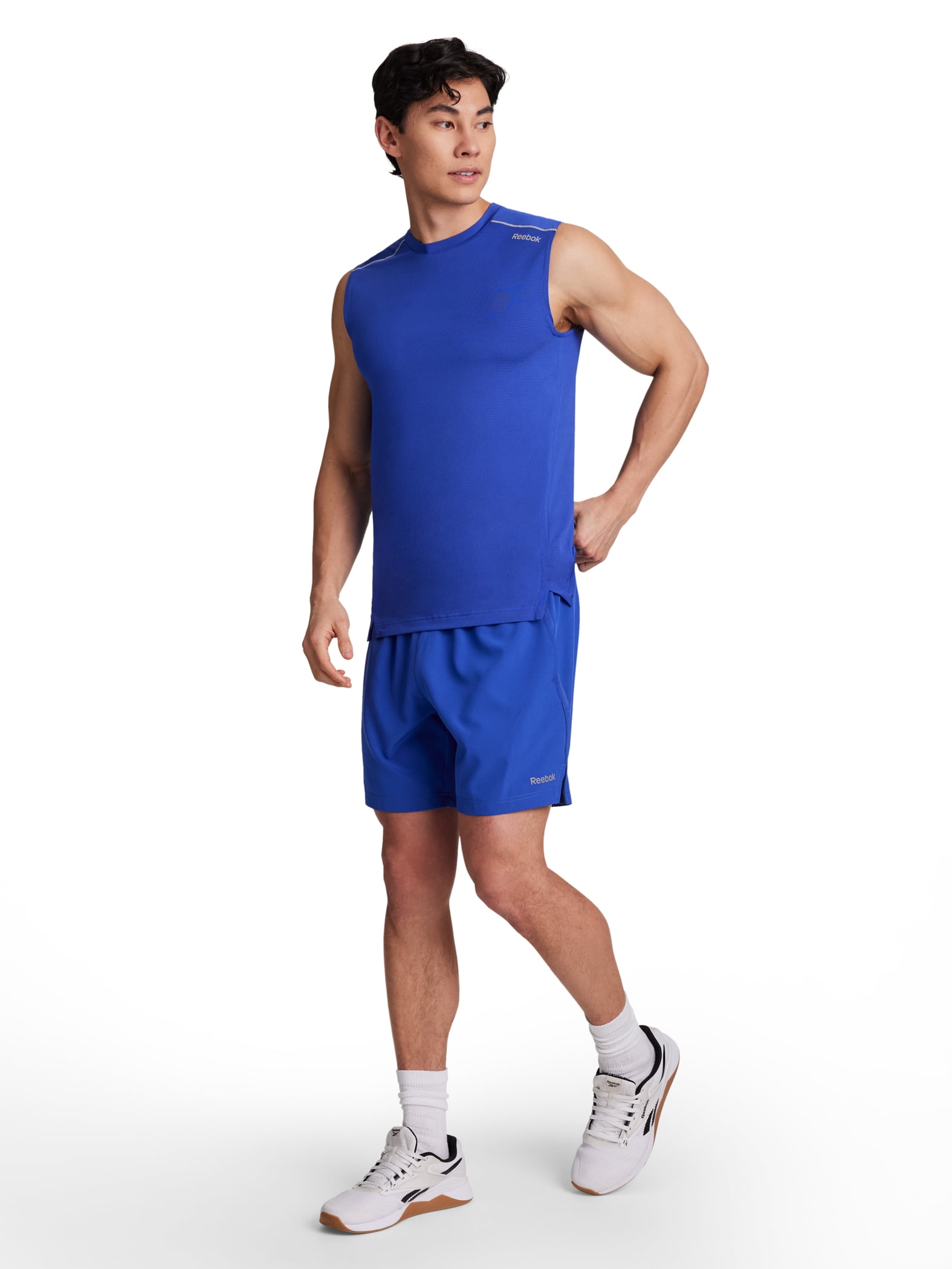 Reebok Men's and Big Men's Turboboost Sleeveless Muscle Tank Top, Sizes XS-5XL