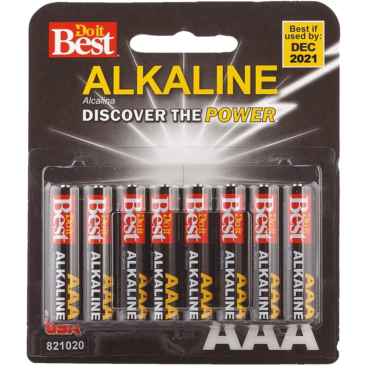 RayOVac 8 Pack Aaa Alkaline Battery DIB8248CF