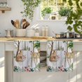 thumbnail image 4 of Spring Forest Animals Kitchen Towels Set of 2, Floral Botanical Trees Grey Wooden Absorbent Dish Towels for Kitchen, Microfiber Hand Towel, Quick Drying Tea Towel for Cleaning Decorative Dishcloths, 4 of 7