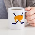 thumbnail image 4 of CafePress - Buffalo Cross Sticks Mug - 11 oz Ceramic Mug - Novelty Coffee Tea Cup, 4 of 4