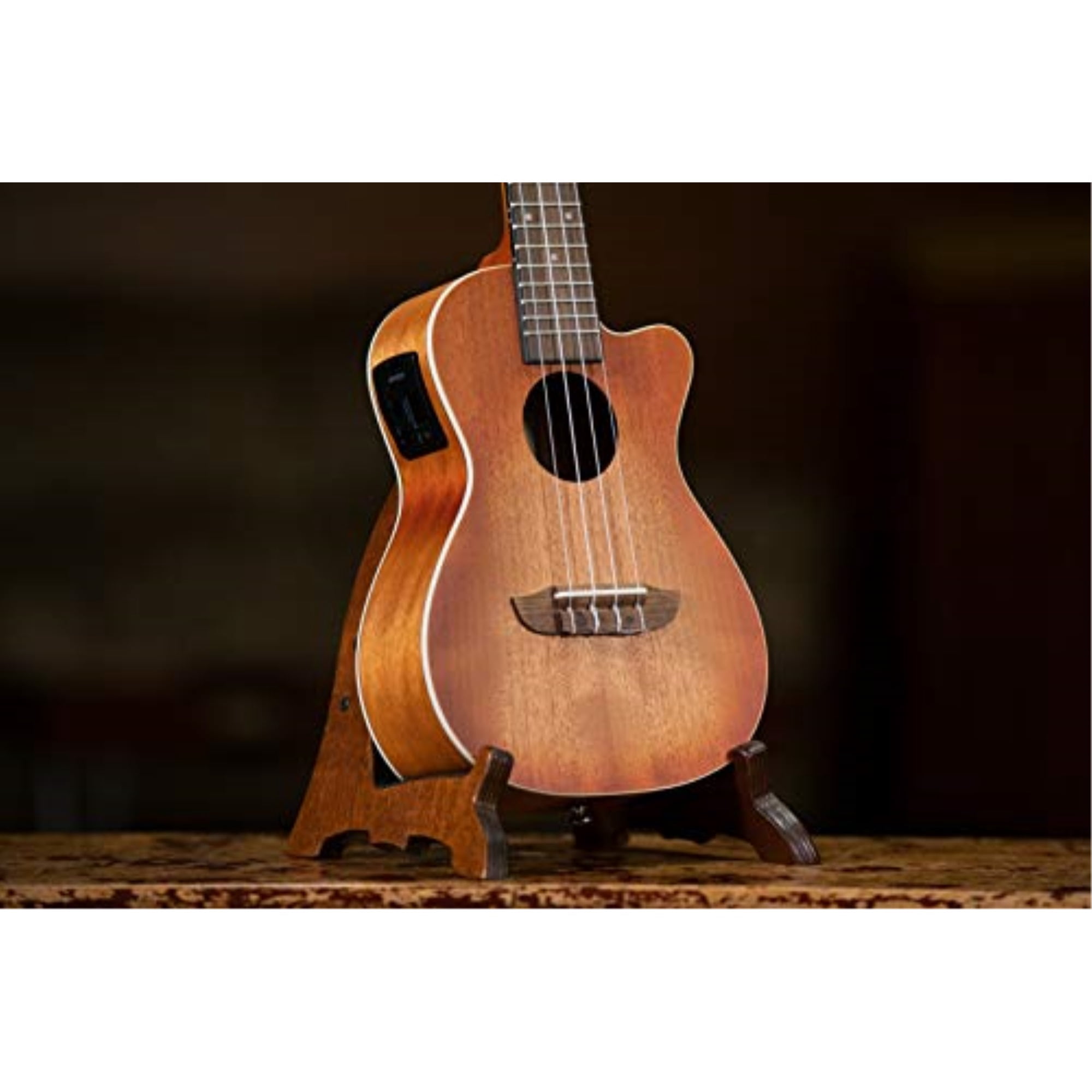 Ortega RUDAWN Earth Series Concert Ukulele Transparent Tequila Sunburst 2-Color Sunburst