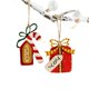 thumbnail image 4 of Mini adorno navideño de resina con forma de caballo: material de madera, diseño intrincado, coleccionable duradero, versátil para exhibir en el árbol de Navidad o la repisa de la chimenea, regalo..., 4 of 6