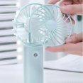 thumbnail image 2 of YOOBAO Y-F3 5000mAh Mini Handheld Fan 3 Speeds Adjustable Summer Fan - Mint Green, 2 of 5