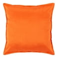 thumbnail image 2 of SAFAVIEH Erna Solid Metallic Accent Pillow, 18" x 18", Orange, 2 of 3