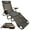 Brown, variant on FLIP Face Down Tanning Chaise Lounge Chair with Face & Arm Holes - 4 Legs Support - Textilene Material - 6 Position - Arm Head Rest Pillow - Beach or Home Use - PATENTS Pending, Tan