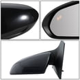 thumbnail image 2 of DNA Motoring OEM-MR-HY1320226 For 2017 to 2018 Elantra Factory Style Power Heated Driver / Left Side View Door Mirror, 2 of 4