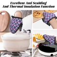 thumbnail image 7 of Pofeuu Skull Flower Blue Print Thickened Mini Silicone Oven Mitts Heat Resistant, Rubber Oven Mitt Gloves, Finger Pinch Grips, Pot Holder, Silicone Potholder, 7 of 7