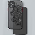 thumbnail image 1 of Funda de flores de encaje Vintage Floral Sexy negra para iPhone 13 12 11 Pro Max X XR XS 7 8 Plus 6S Mini funda mate dura de parachoques suave Tan Jianjun unisex, 1 of 2