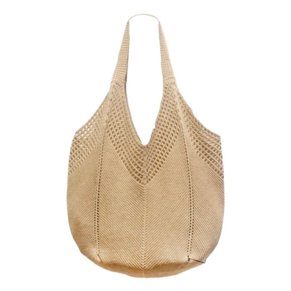 Yunhgft Beach Tote Bag Knitted Bohemian Design Travel Purse for Women for Outdoor Street