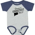 thumbnail image 3 of Inktastic Someone in Connecticut Loves Me Boys or Girls Baby Bodysuit, 3 of 5