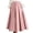 Pink, variant on Midi Length Prom Skirts for Women Elegant Evening Gown A Line Wedding Guest Skirts Casual Workplace Skirt