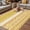 Lemon Yellow Light Yellow, variant on Teal Green Boho Outdoor Rug for Patio/Deck/Porch, Non-Slip Large Area Rug 6 x 9 Ft, Vintage Ethnic Tribe Abstract Art Indoor Outdoor Rugs Washable Area Rugs, Reversible Camping Rug Carpet Runner