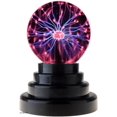 thumbnail image 1 of YOPTOP Plasma Ball Light 3" inch Battery-Operated Interactive Tesla Touch Lamp Lightning Effect Science Educational Gift, 1 of 5