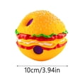 thumbnail image 3 of Juguete chirriante con forma de hamburguesa, interactivo e indestructible, para aliviar la ansiedad y hacer ejercicio, 3 of 7