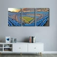 thumbnail image 3 of 3 Panel Denver Canvas Wall Art American Soccer Prints Sports Artwork Wall Decor Stadium Picture Canvas Art for Bedroom Living Room Broncos Stadium Paintings Posters Framed Ready to Hang (42"Wx20"H), 3 of 5