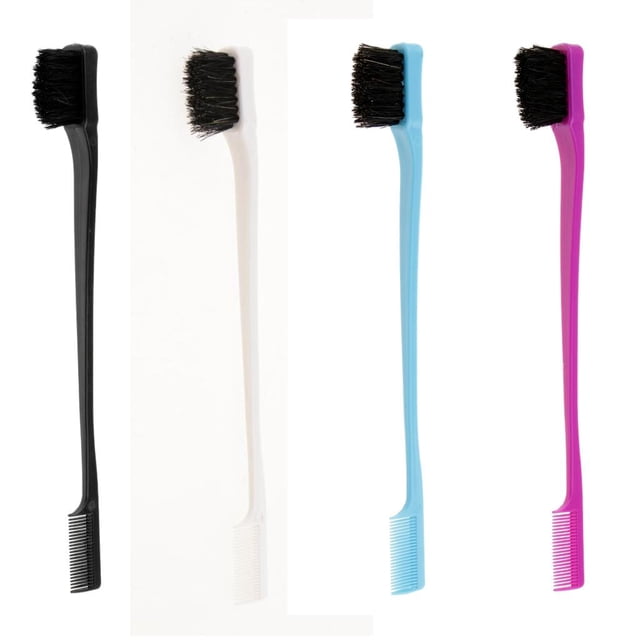 Paquete de 4 cepillos de plástico Colco 7 pulgadas control de bordes