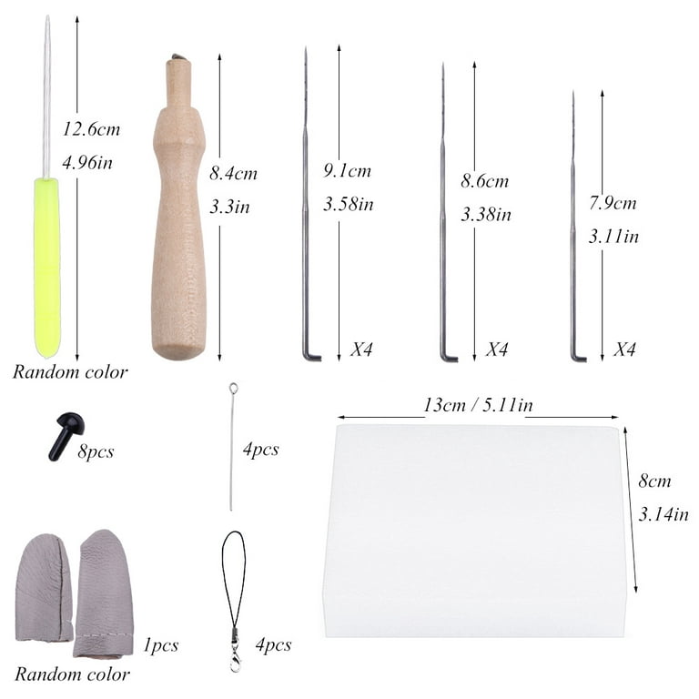 JUPEAN Needle Felting Kit Complete Needle Felting Tools for