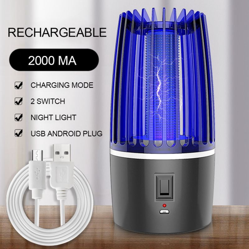Actoyo USB Rechargeable Portable Mosquito Killer Lamp LED Bug Insect