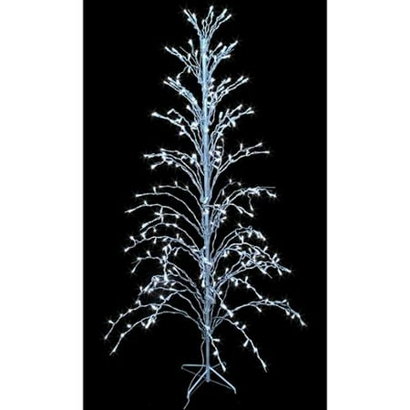 9 Polar White Led Lighted Cascade Twig Tree Outdoor Yard 9 Polar White Led Lighted Cascade Twig Tree Outdoor Yard Decoration Com