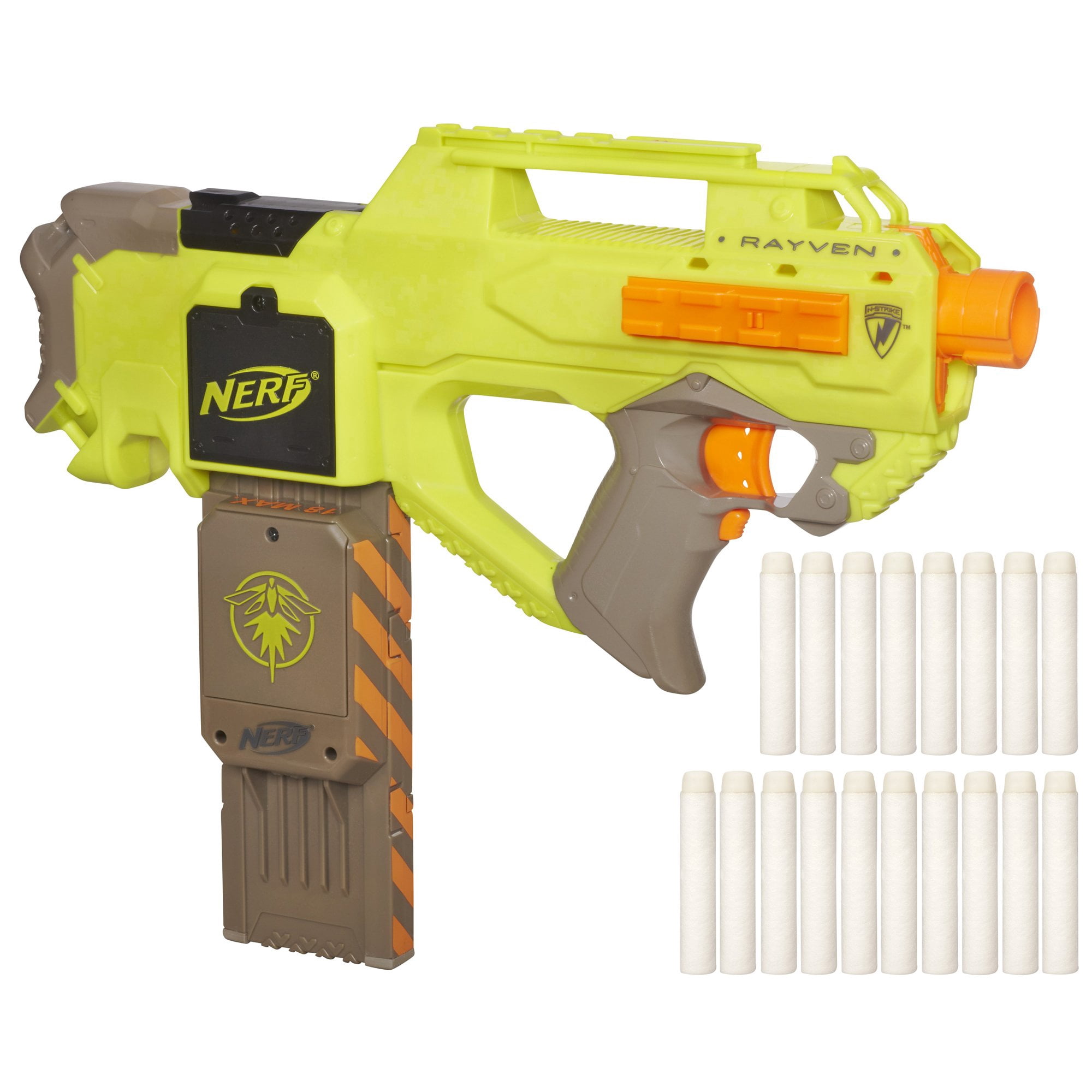 NERF レイブン CS-18 光るマガジン & 吸盤蓄光ダーツ30本付 Nerf N-Strike Rayven CS-18 Blaster - Walmart.ca