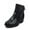 Black, variant on asdoklhq Womens Casual Shoes, Ladies Lace Up Thick Heel Women's Shoes Classic Short Boots Casual Shoes