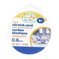 thumbnail image 1 of TINY HANDS Stretch Cord, Transparent, 0.8mmx15.2m (50ft), Age 3+, Kids Activity, Crafts, 1 of 3