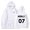 White, variant on Kpop New Jeans Merch Hoodie NewJeans Minji 07 Long Sleeve Streetwear Men Women Hooded Sweatshirt
