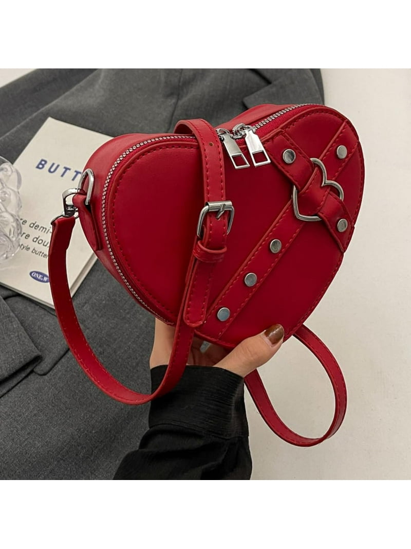 バッグ Treat Urself original leather heart bag treat urself original leather heart bag