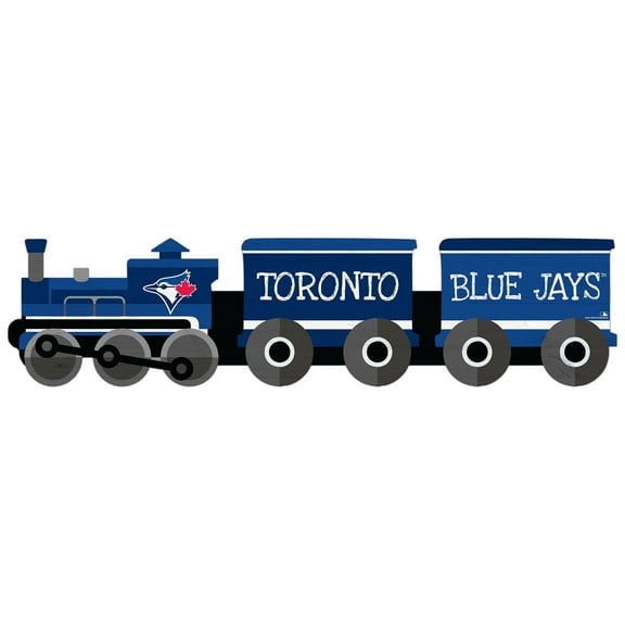Toronto Blue Jays 6'' x 24'' Team Train Cutout Sign