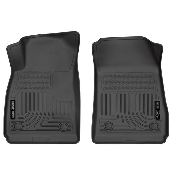 Husky Liners 17191 Weatherbeater Floor Mats Fit 2014-2020 Chevy Impala Front Row Liners 2pc Black